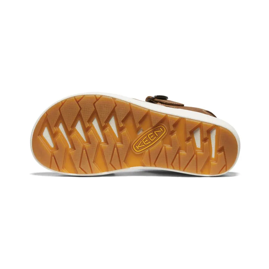 Ellecity Wedge Walking Sandal in Toasted Coconut/Fawn