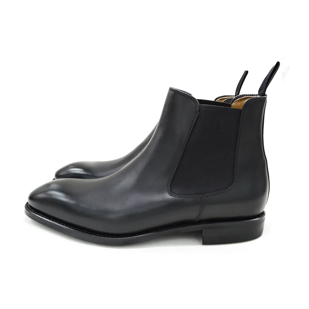 FACTORY SECOND Berwick 1707 Chelsea Boot (475)- Black