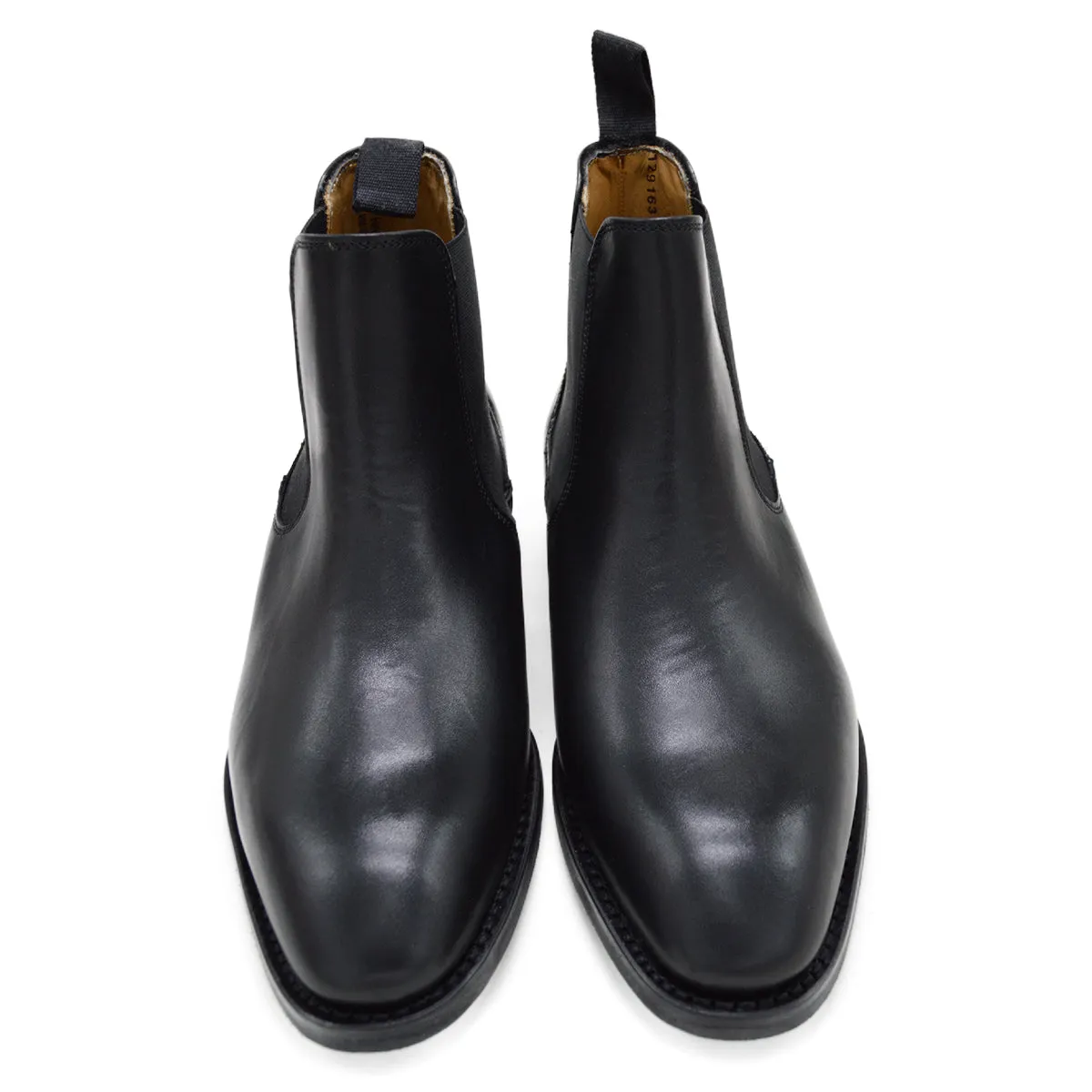 FACTORY SECOND Berwick 1707 Chelsea Boot (475)- Black