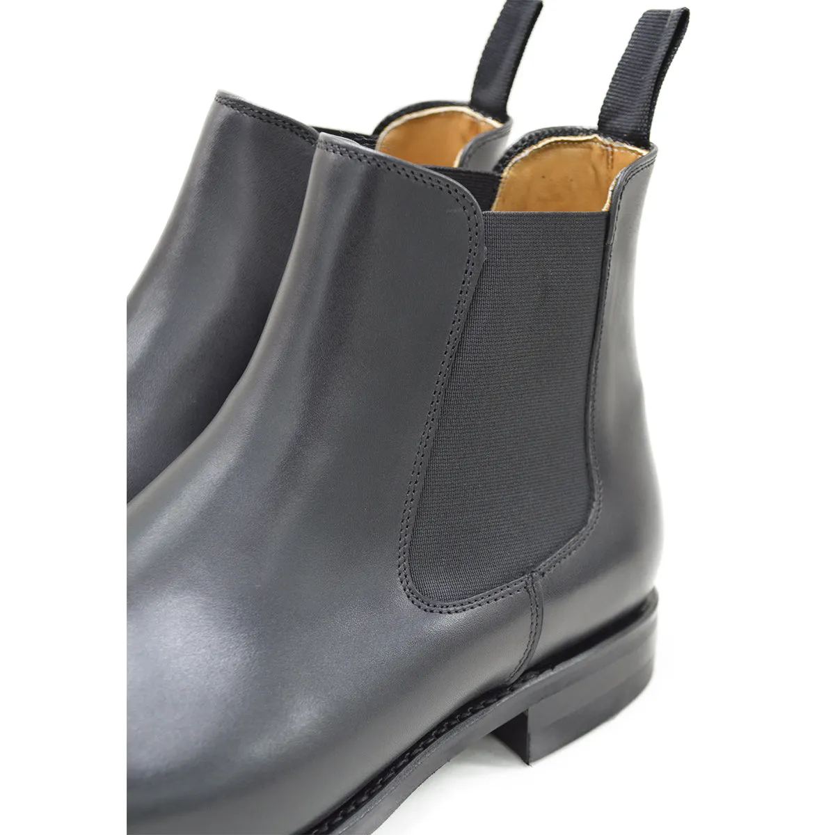 FACTORY SECOND Berwick 1707 Chelsea Boot (475)- Black