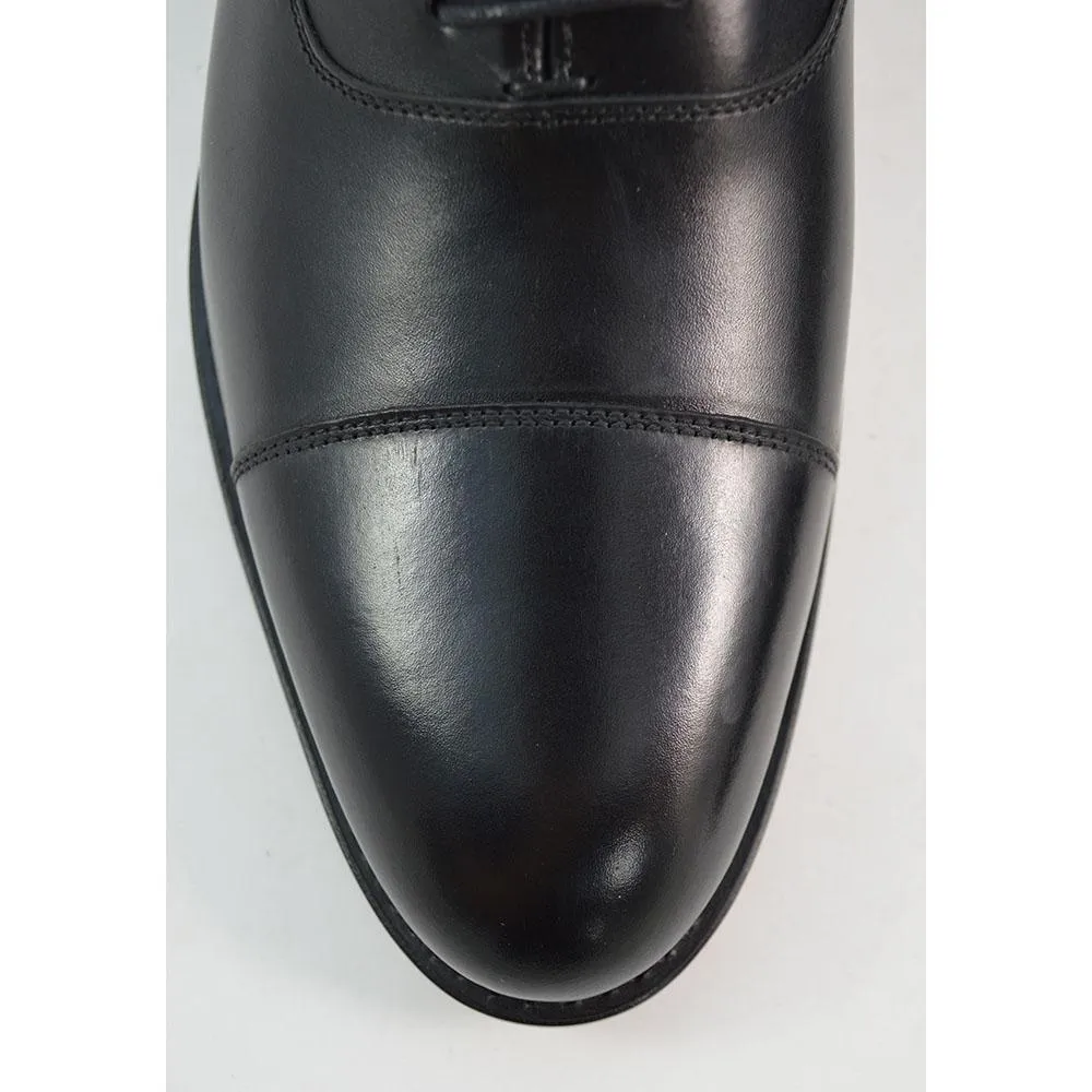 FACTORY SECOND Berwick 1707 Oxford (3010) - Black Boxcalf