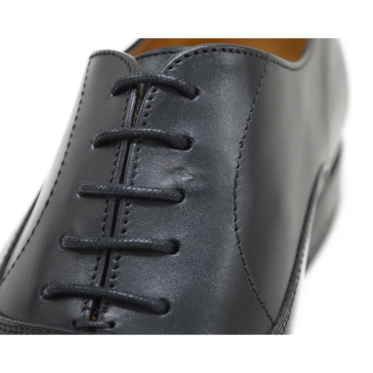 FACTORY SECOND Berwick 1707 Oxford (3010) - Black Boxcalf