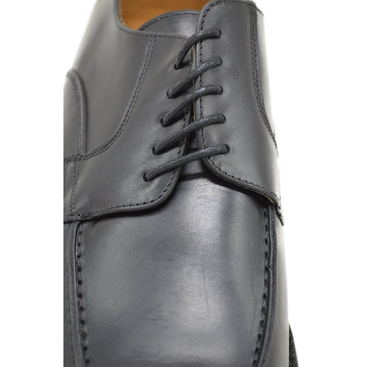 FACTORY SECOND Berwick 1707 Split Toe Derby Shoe (2439) Black