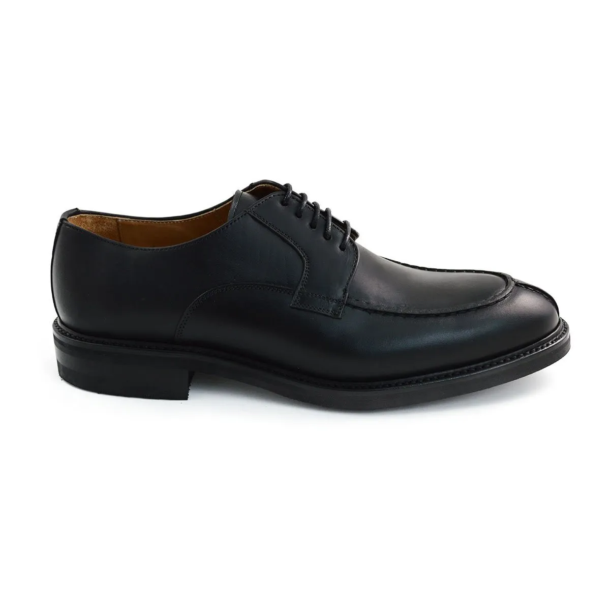 FACTORY SECOND Berwick 1707 Split Toe Derby Shoe (2439) Black