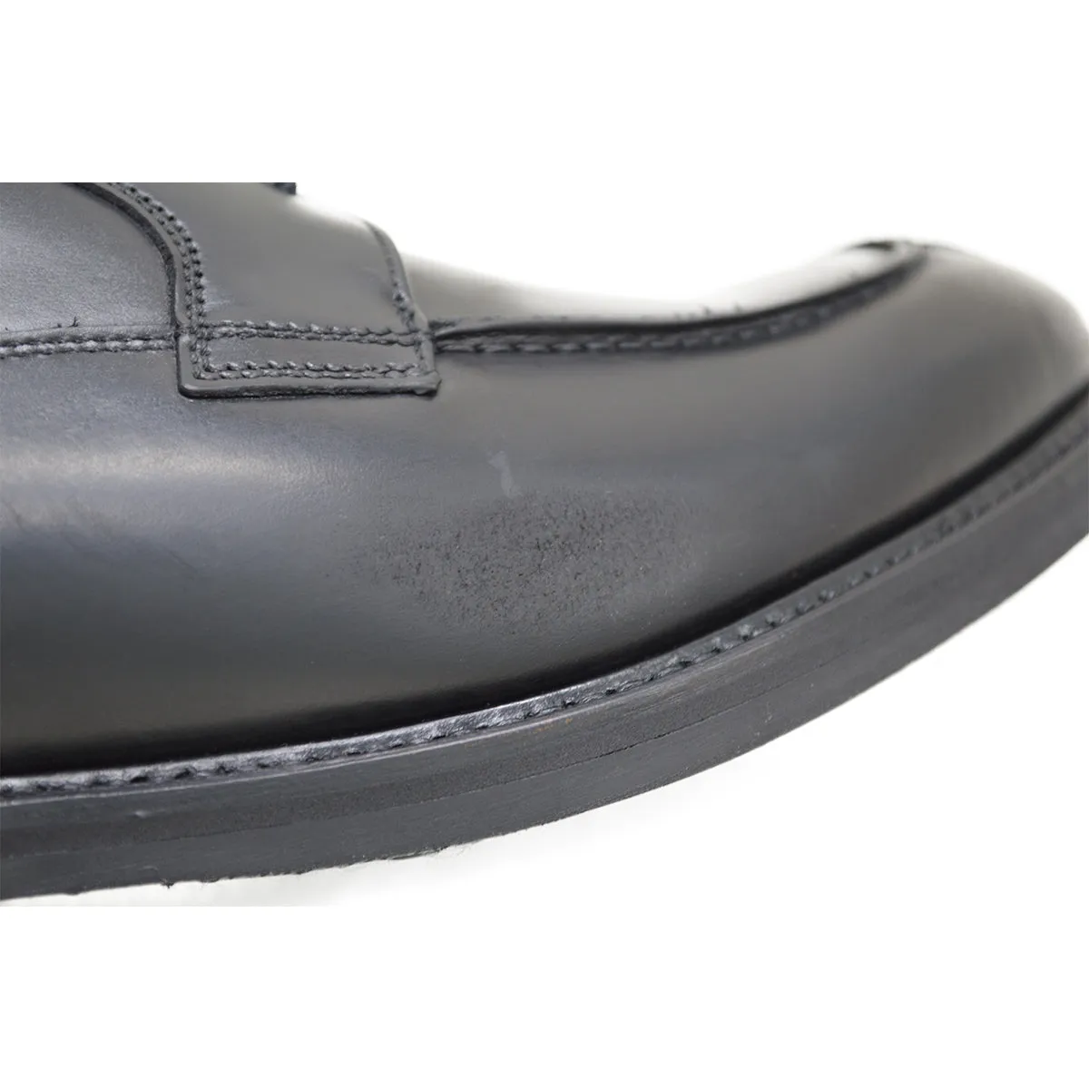 FACTORY SECOND Berwick 1707 Split Toe Derby Shoe (2439) Black