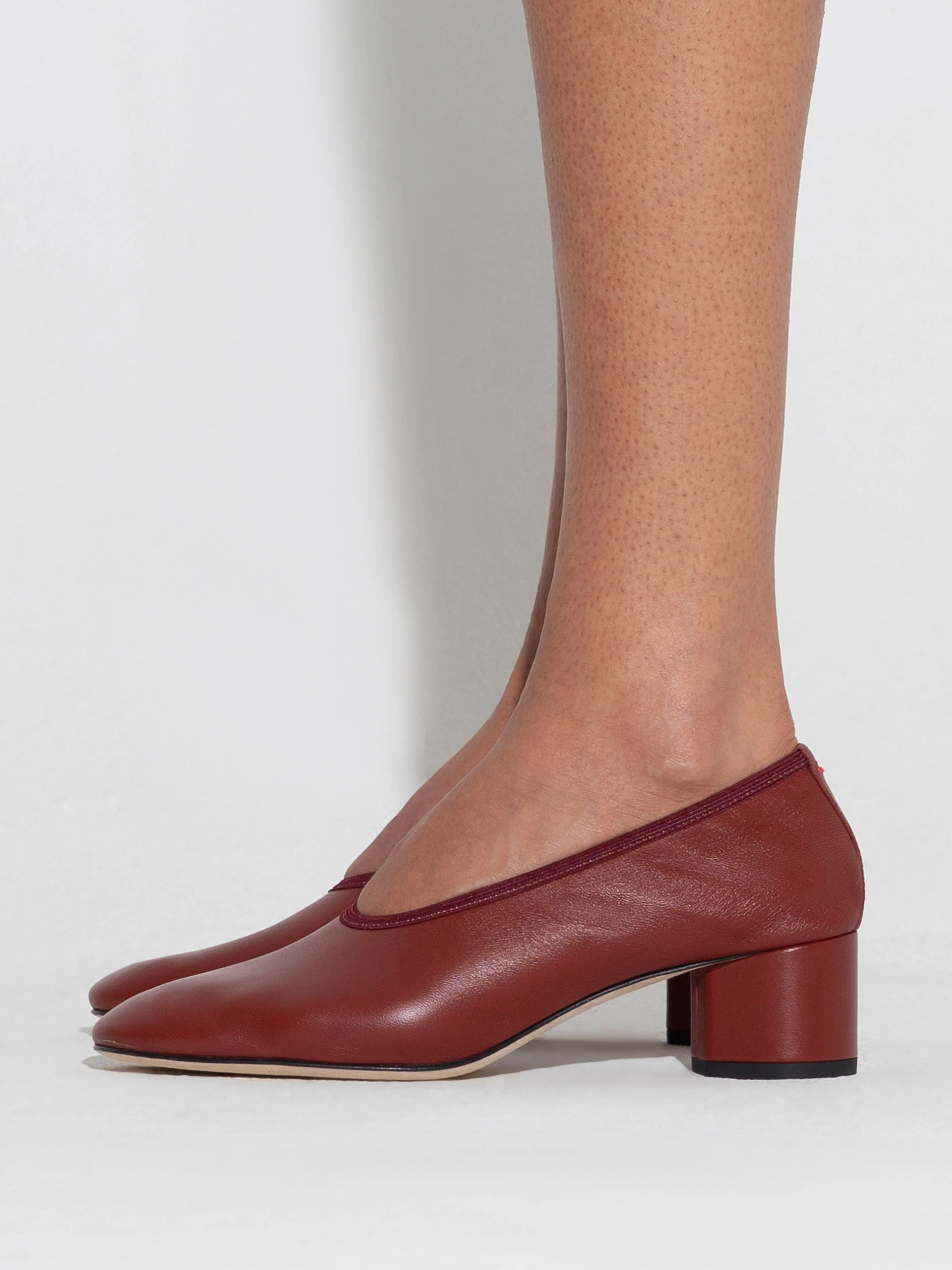 Gemma Leather Ballet Pumps