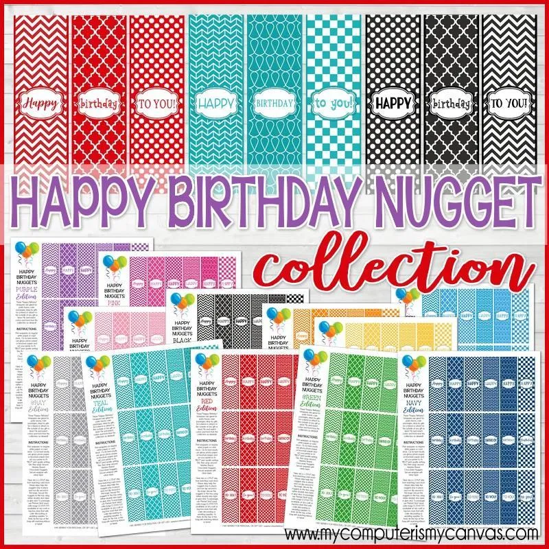 Happy Birthday Nugget Collection {Discounted Bundle}