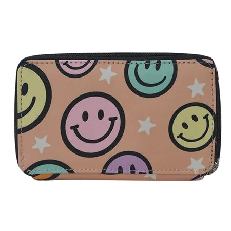 Happy Vibes NGIL Canvas All in One Wallet