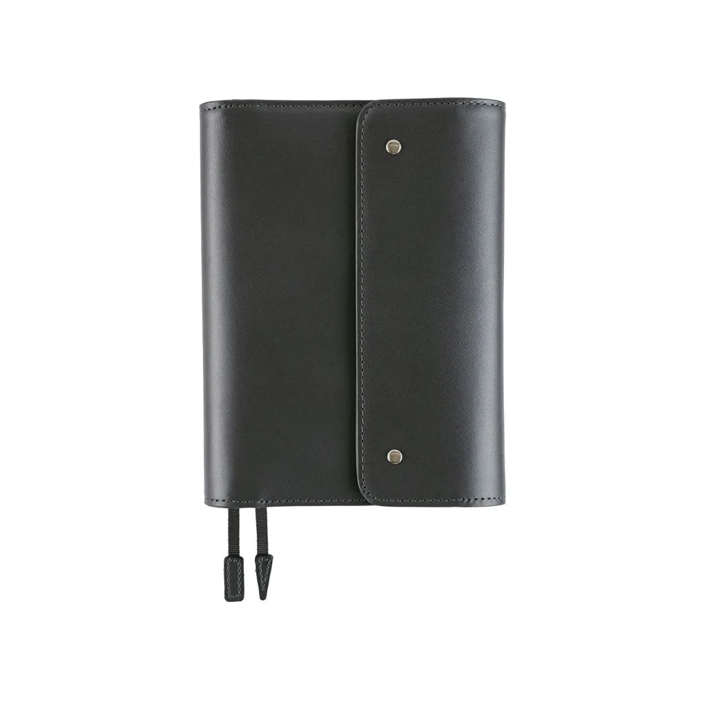 Hobonichi Techo Cover Original A6 -  Leather: Charcoal Gray