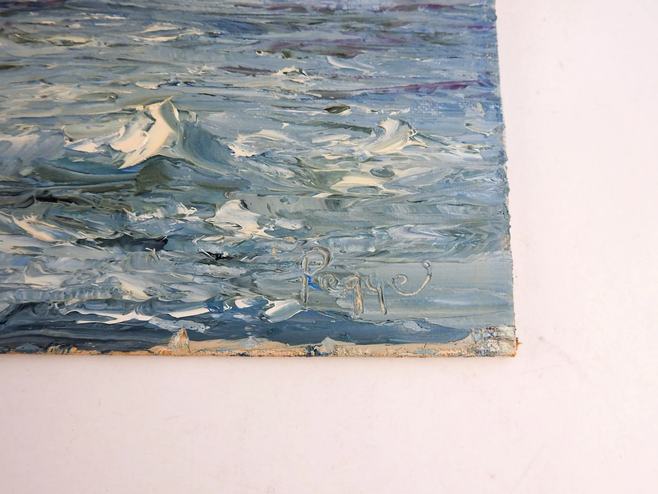 Impressionist Seascape Painting