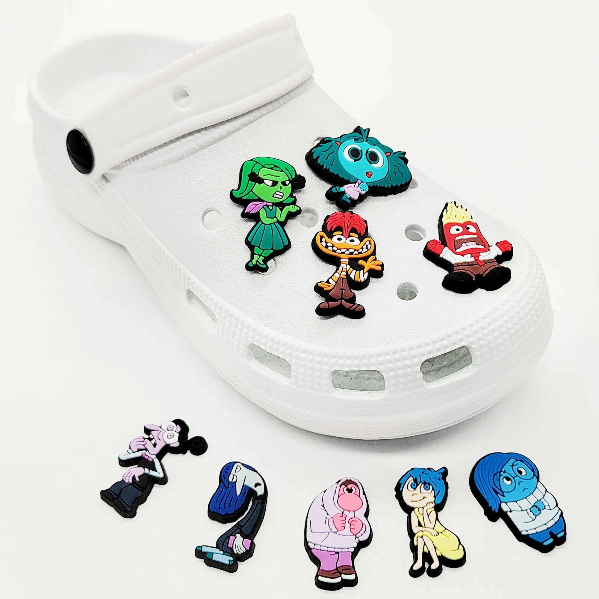 Inside Out 2 Character Croc Charms: Emotions on Your Feet