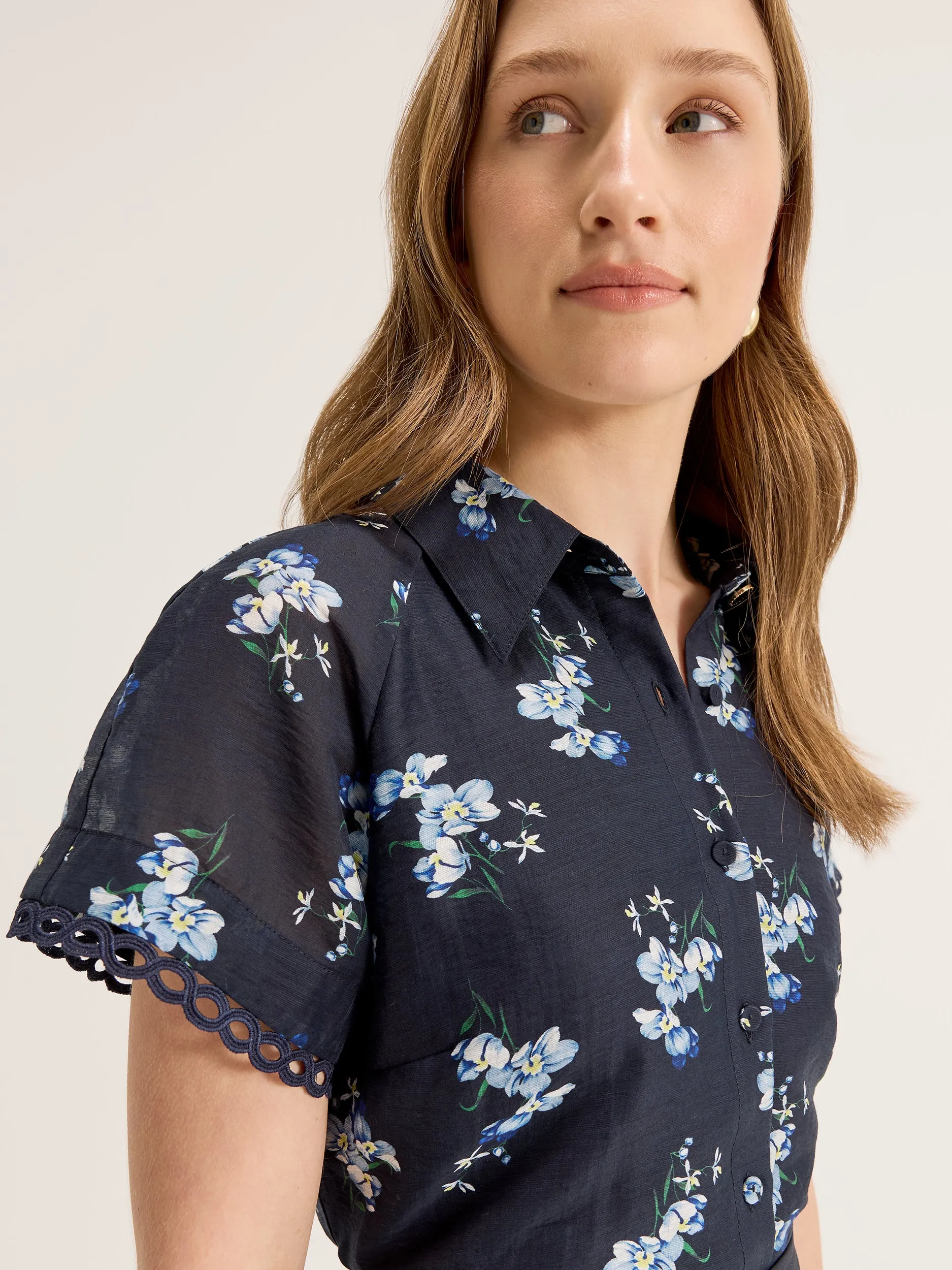 Iris Floral Shirt