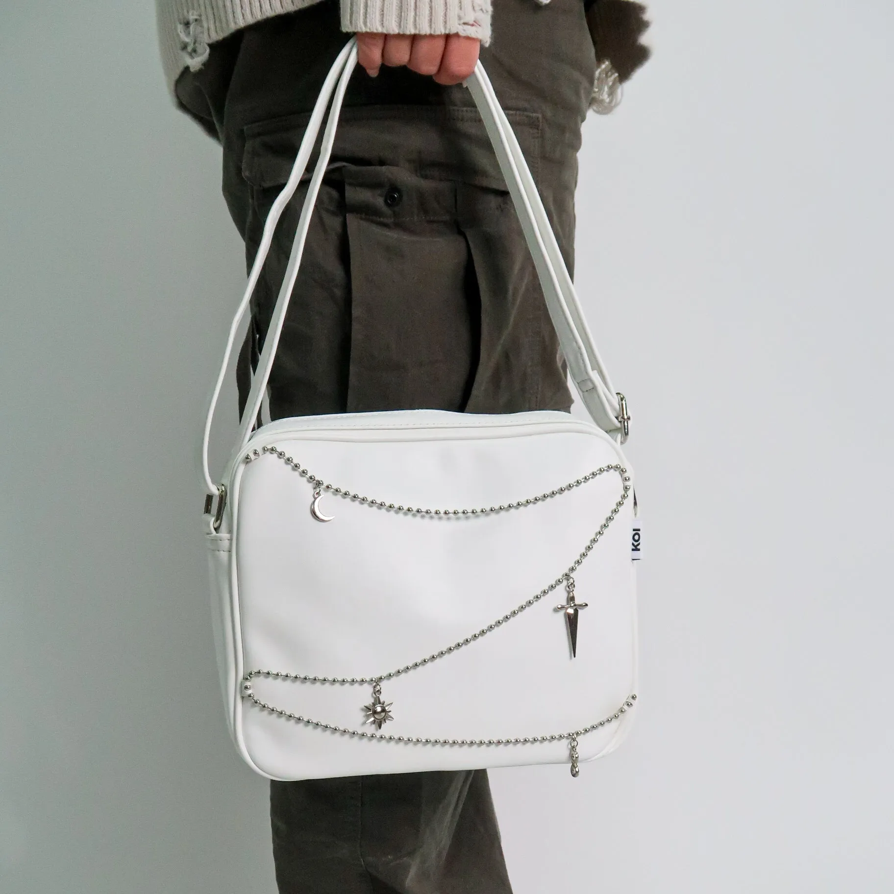 Jinx Mystic Charm White Shoulder Bag