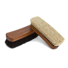 Medium Wellington Horsehair Shoe Polishing Brush