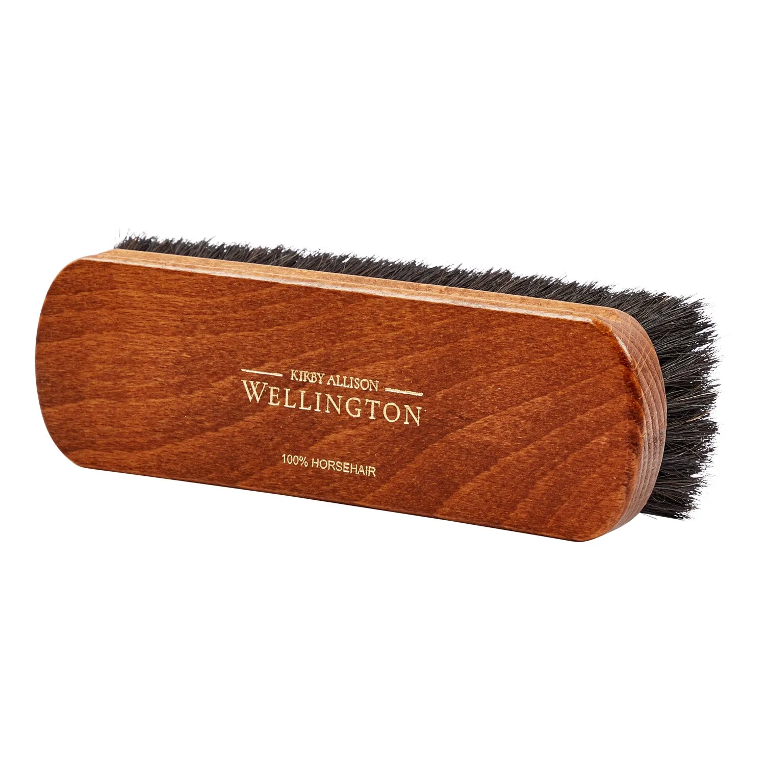 Medium Wellington Horsehair Shoe Polishing Brush