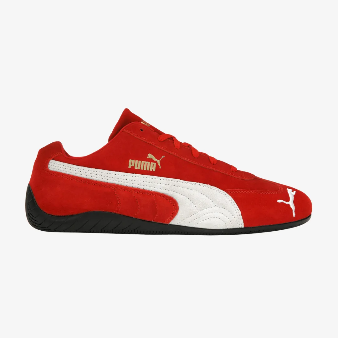 mens puma speedcat og (red/puma white)