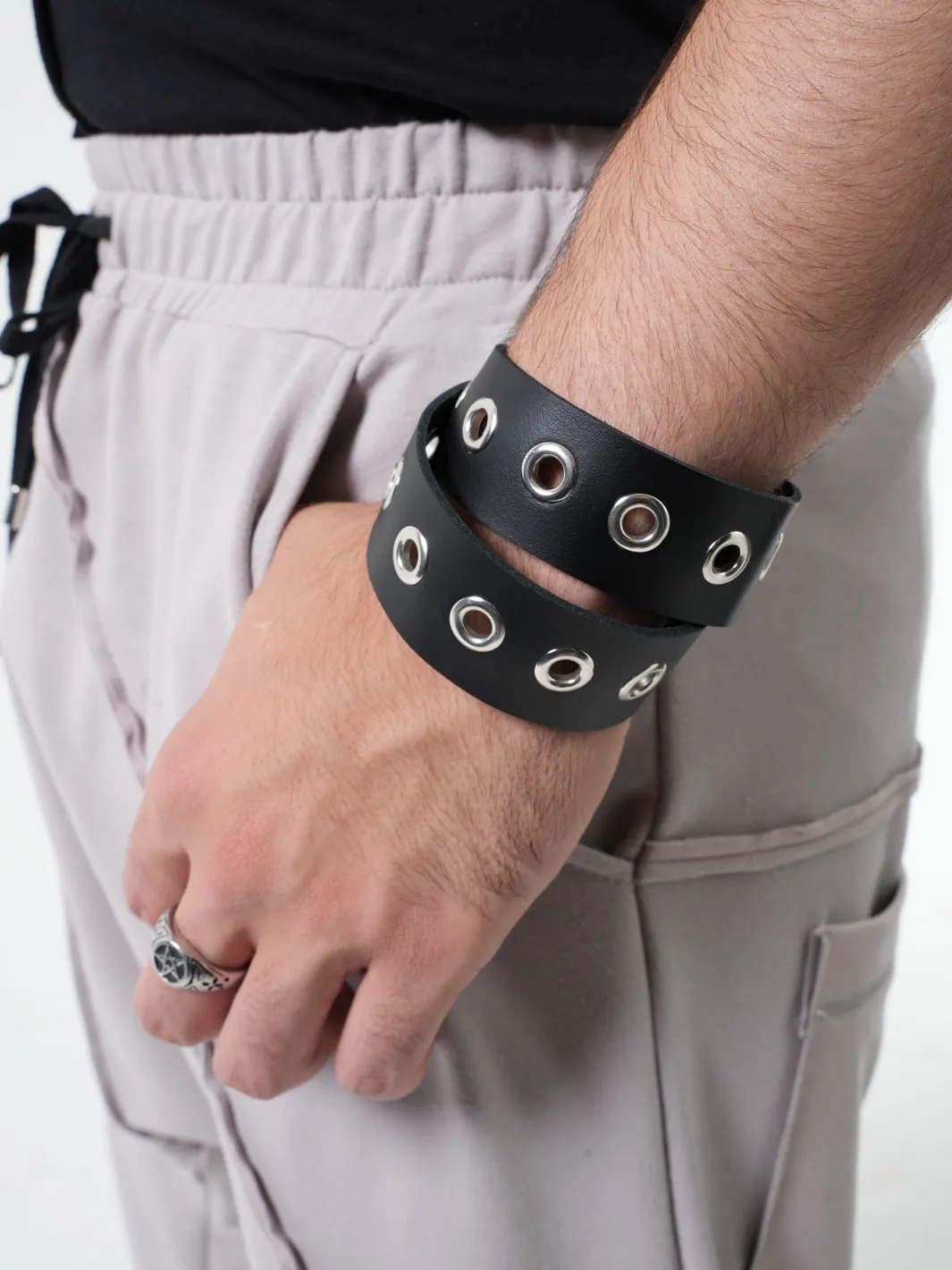 Mens Studded Bracelet