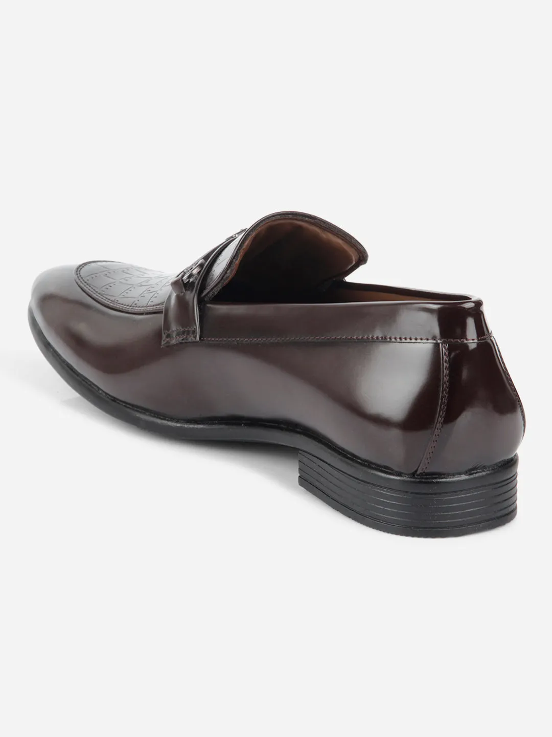 Men's Wine Regular Toe Slip On Formal (IX1070)