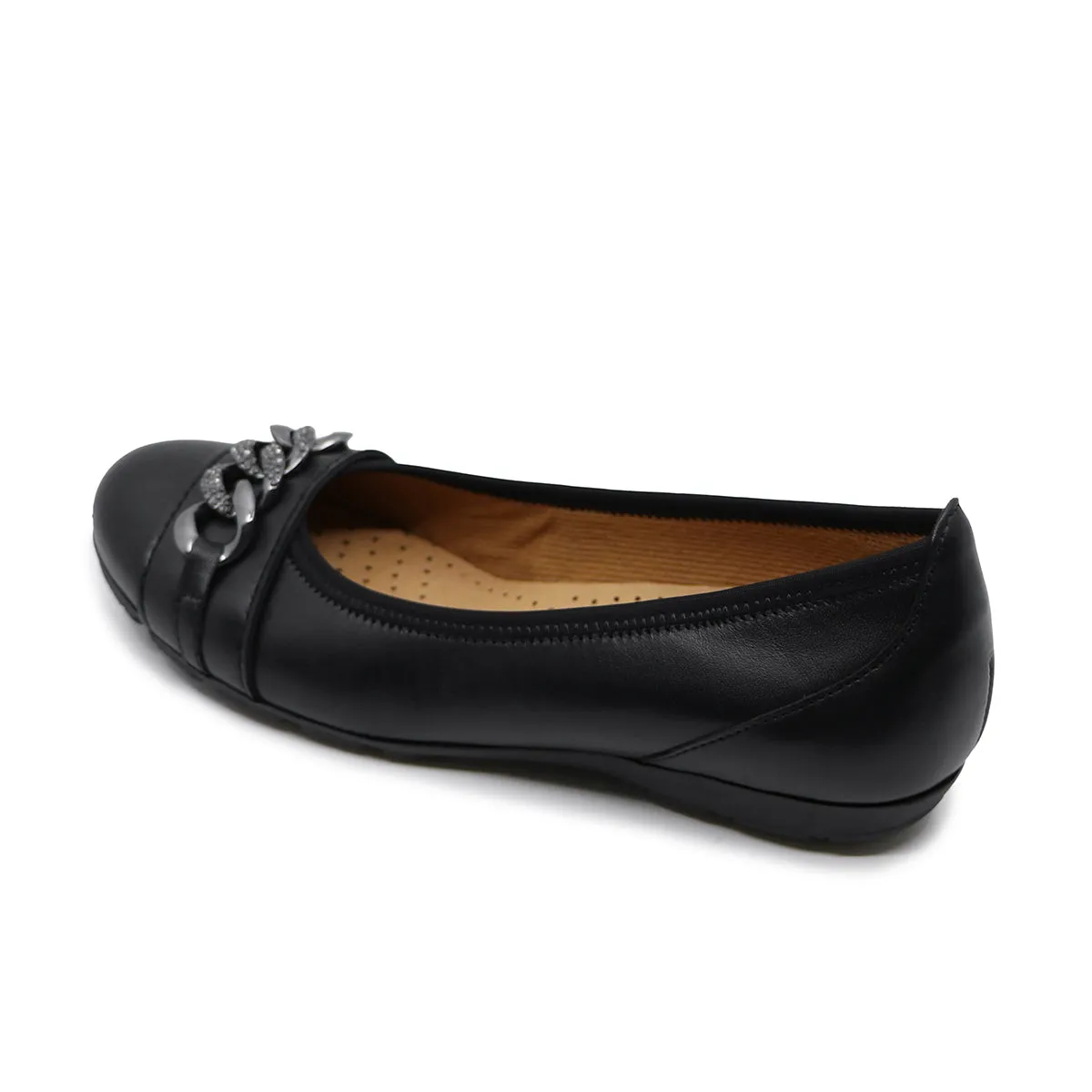 Olivia Black Hovercraft Flats