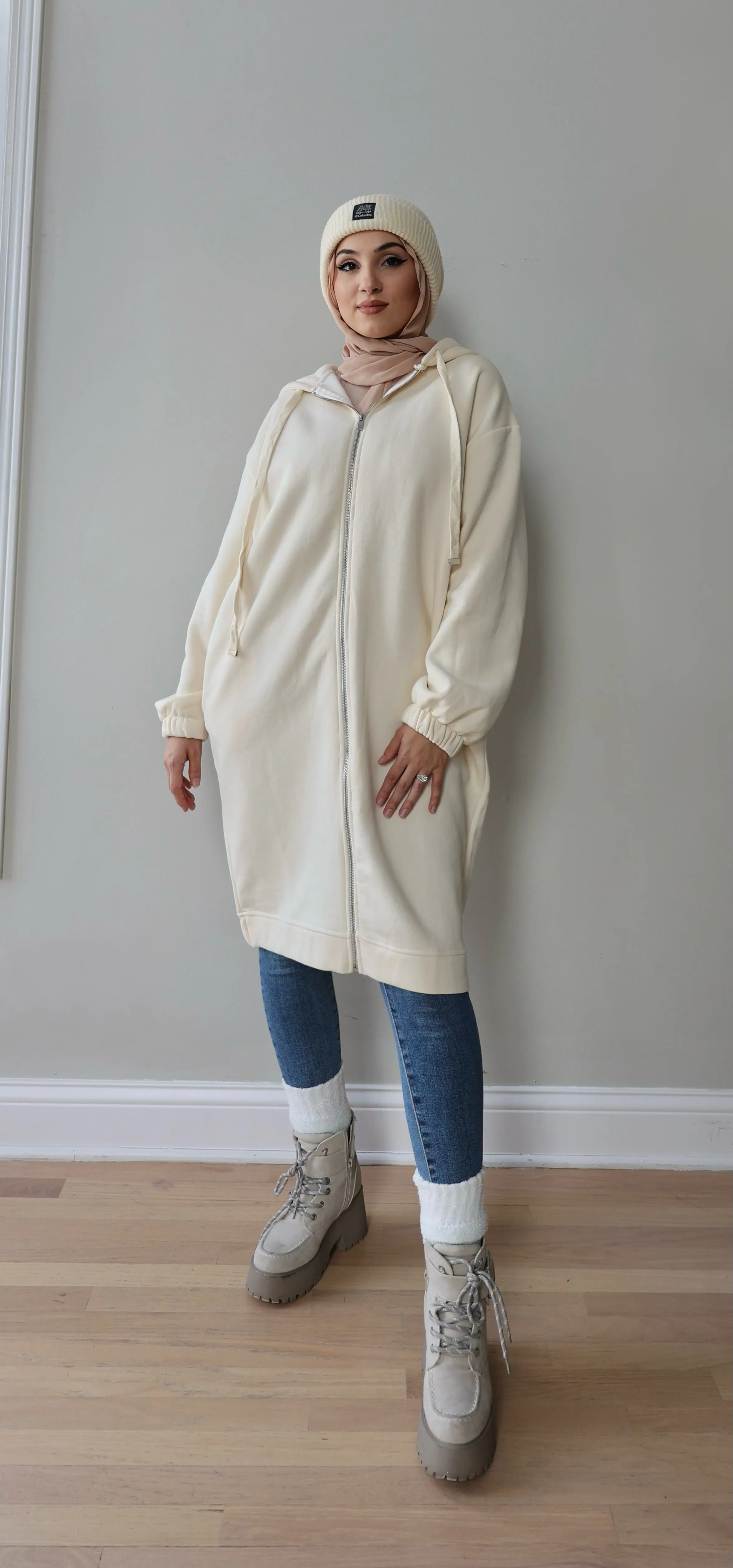 Oversized Long Hoodie