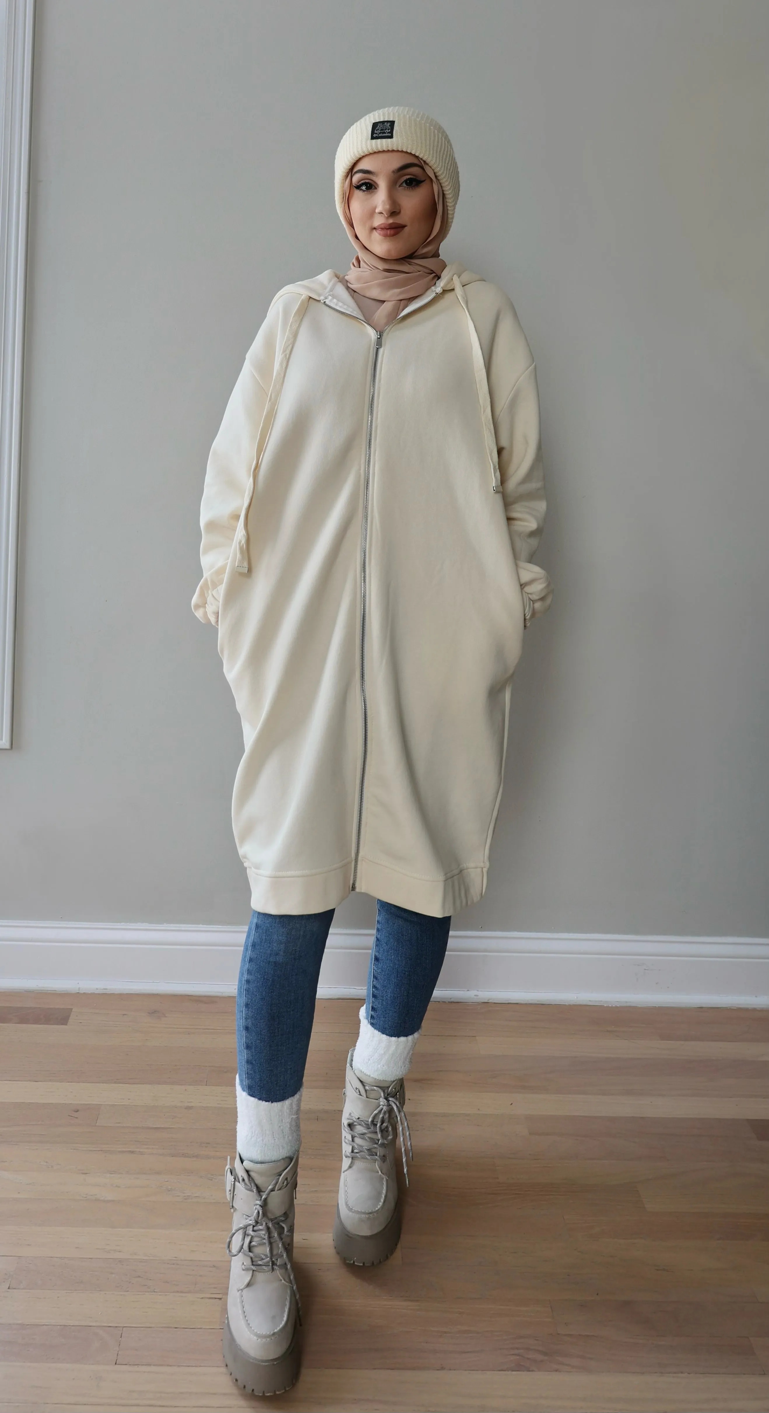 Oversized Long Hoodie