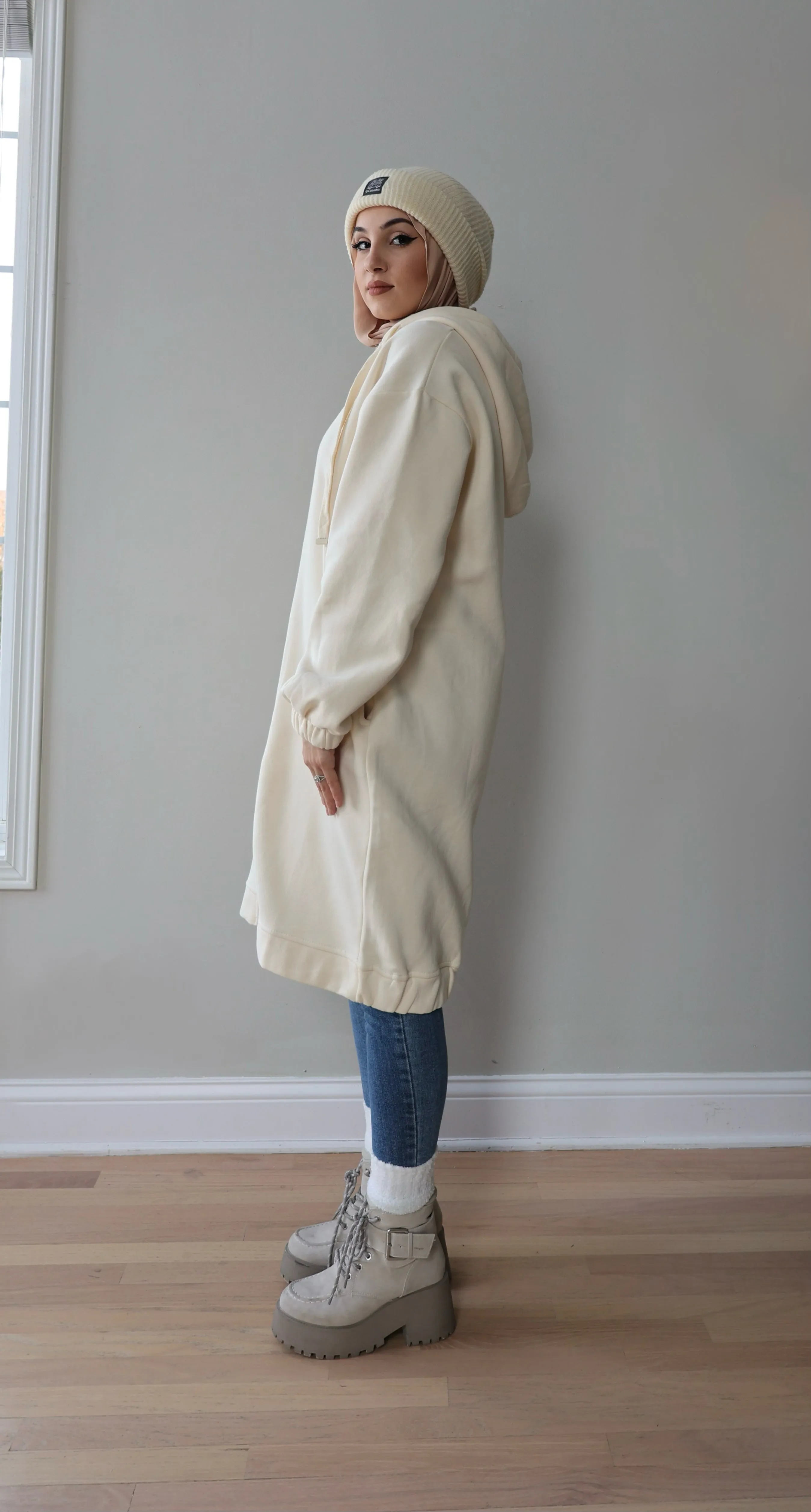 Oversized Long Hoodie