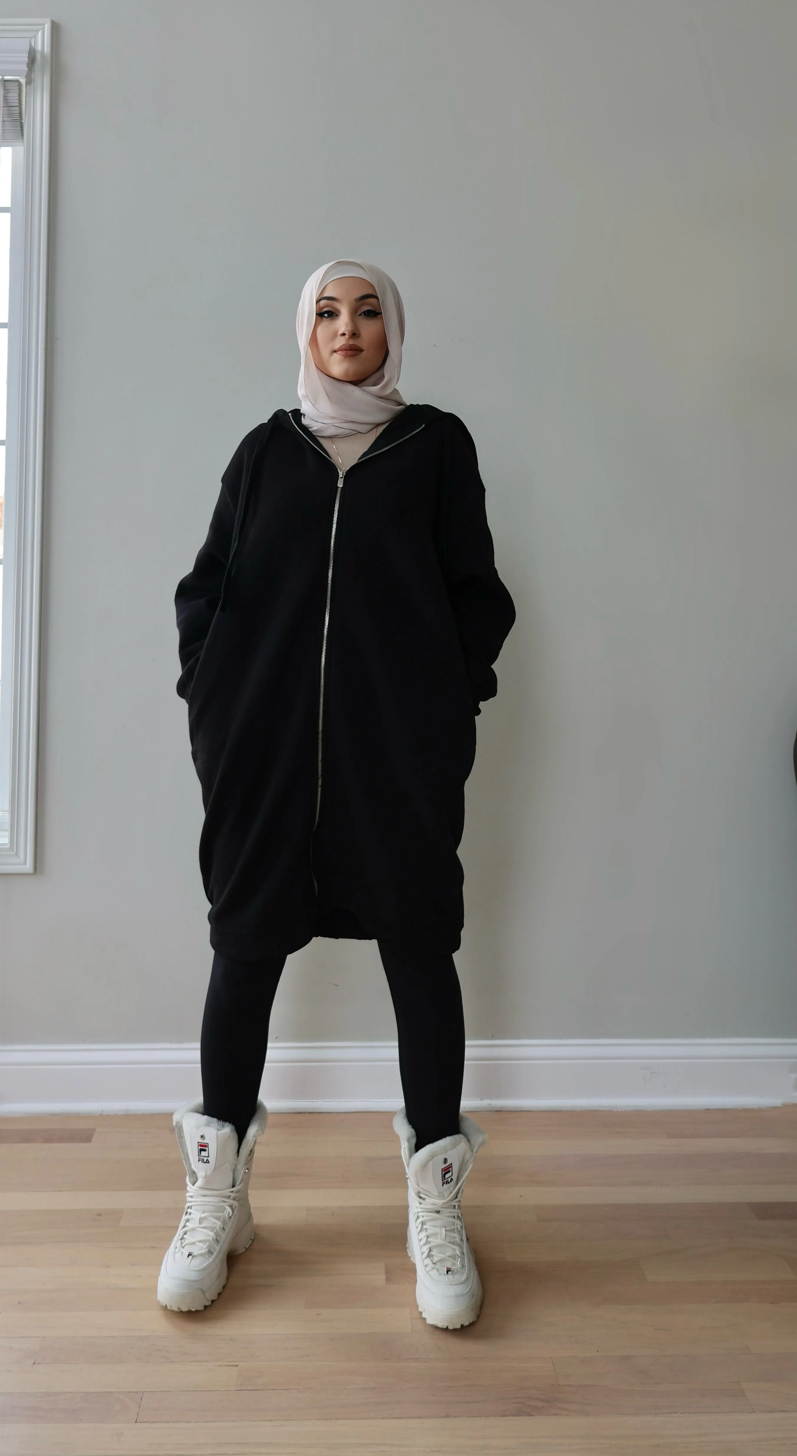 Oversized Long Hoodie