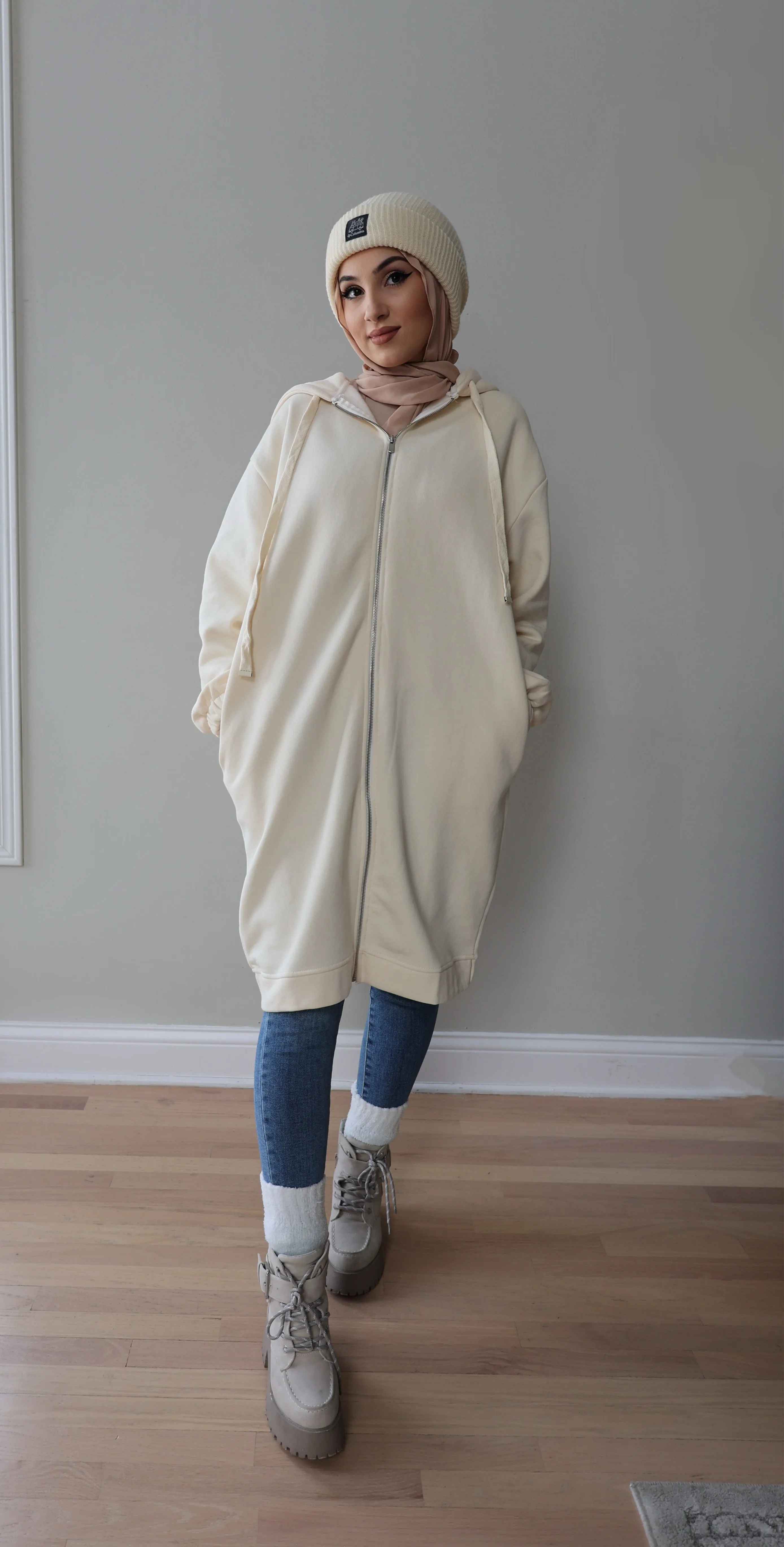 Oversized Long Hoodie