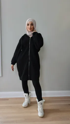 Oversized Long Hoodie