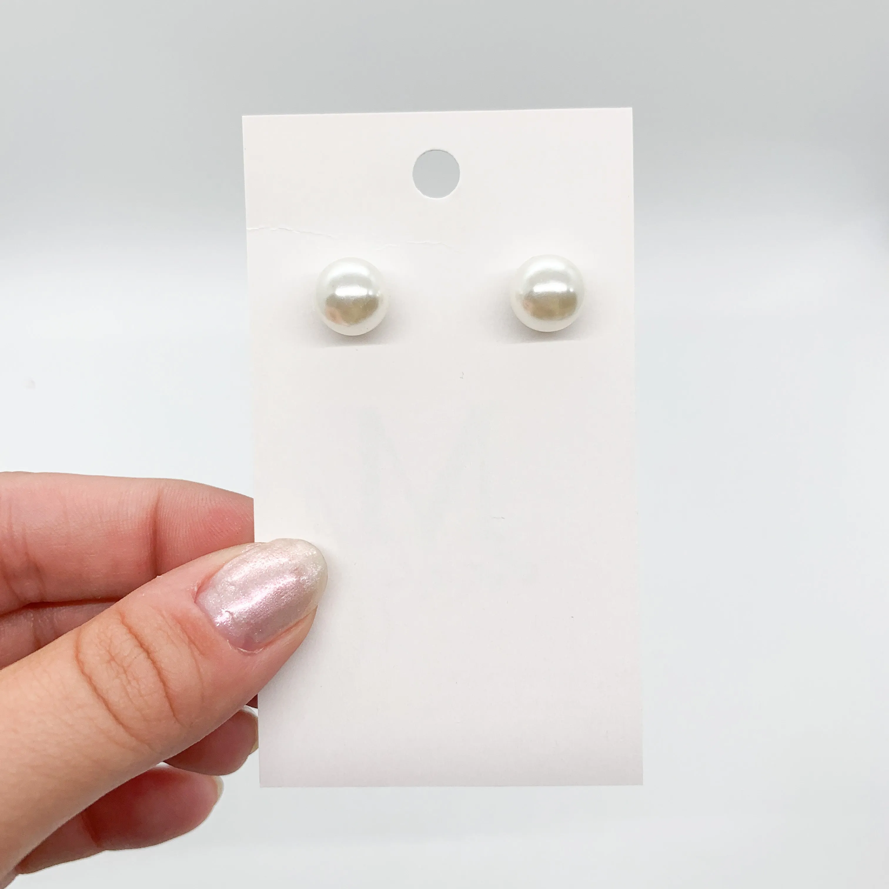 Pearl Stud Earrings