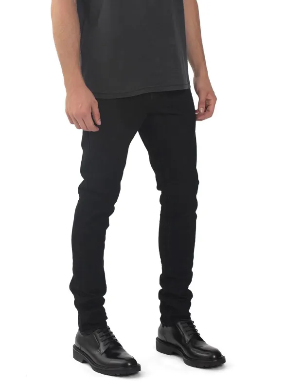 Purple Brand Black Resin Jeans (Black)