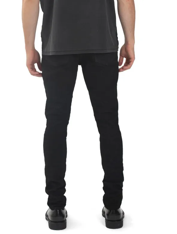 Purple Brand Black Resin Jeans (Black)