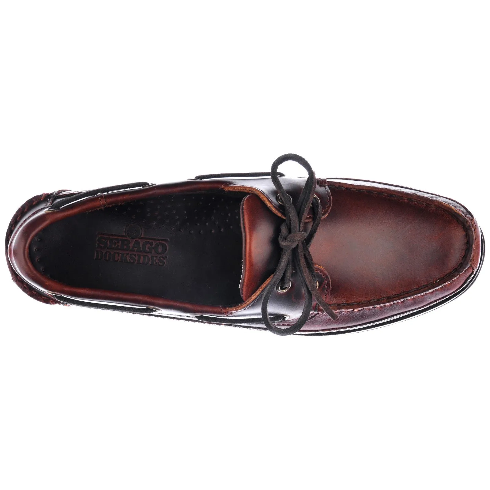 SEBAGO SCHOONER BROWN DOCKSIDE