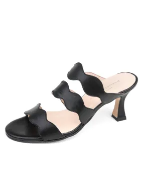 Sophia 3 Strap Scallop Sandal