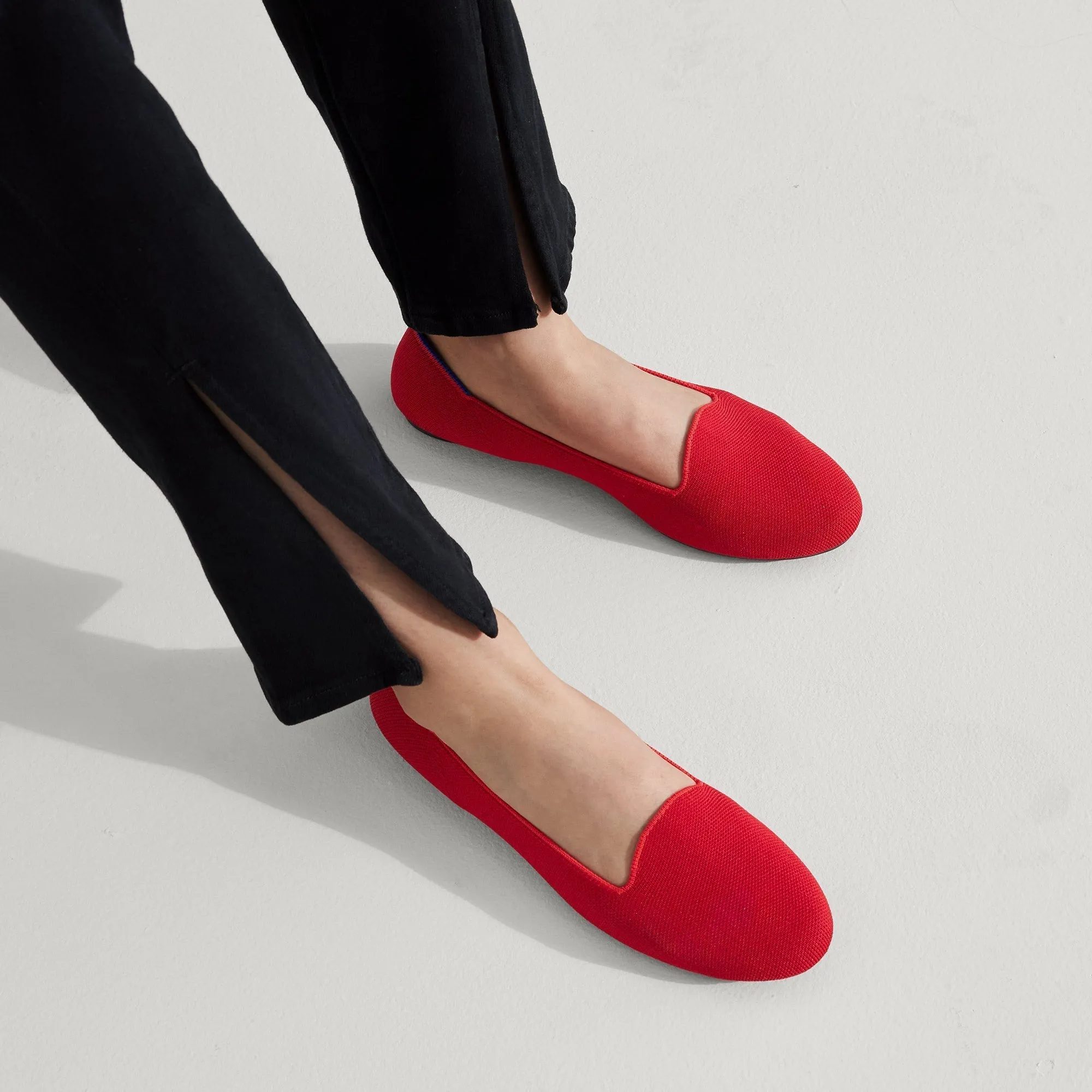 The Lounge Loafer - Bombshell Red