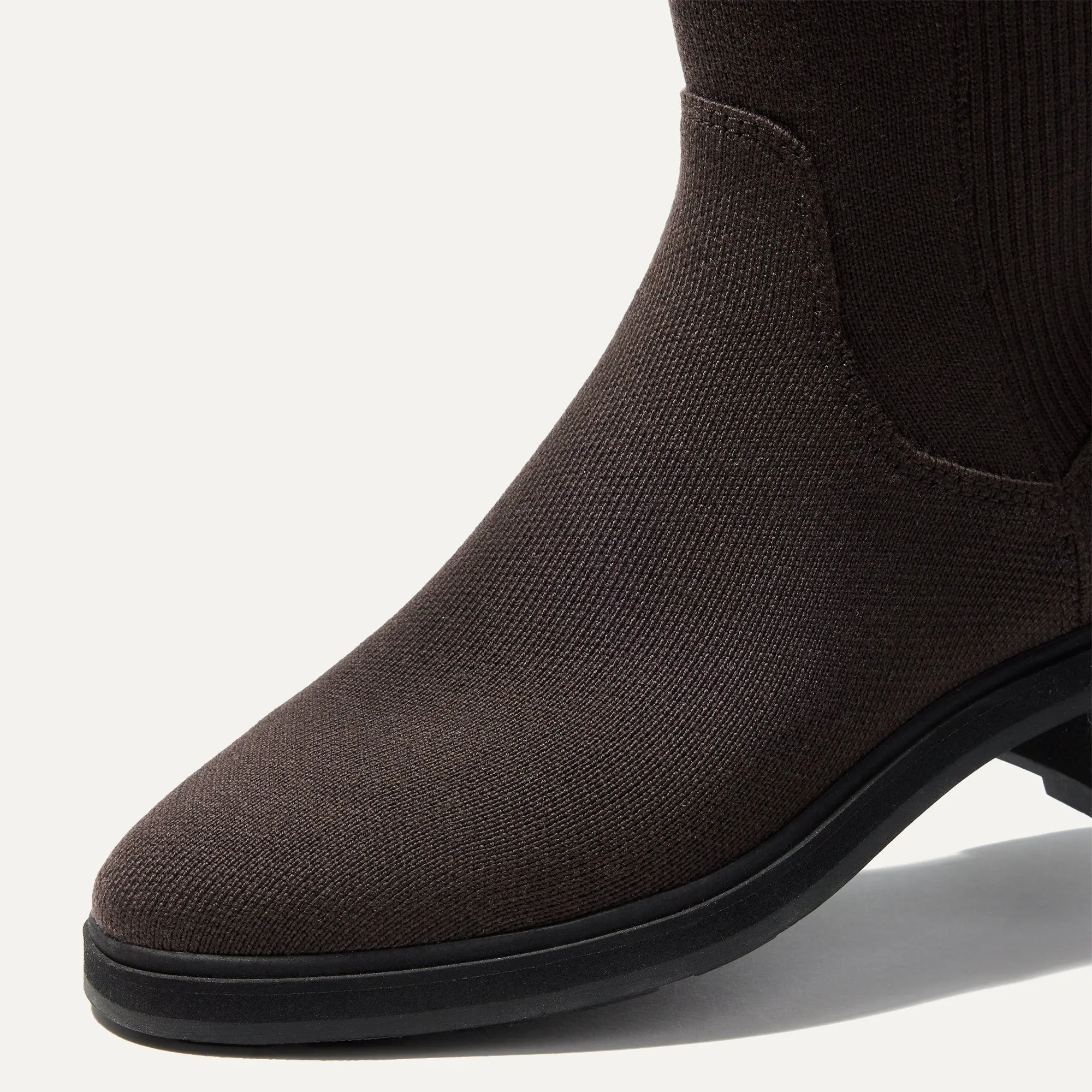 The Tall Lug Boot - Truffle Brown