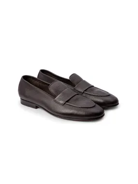 Unlined Penny Loafer/DK BR