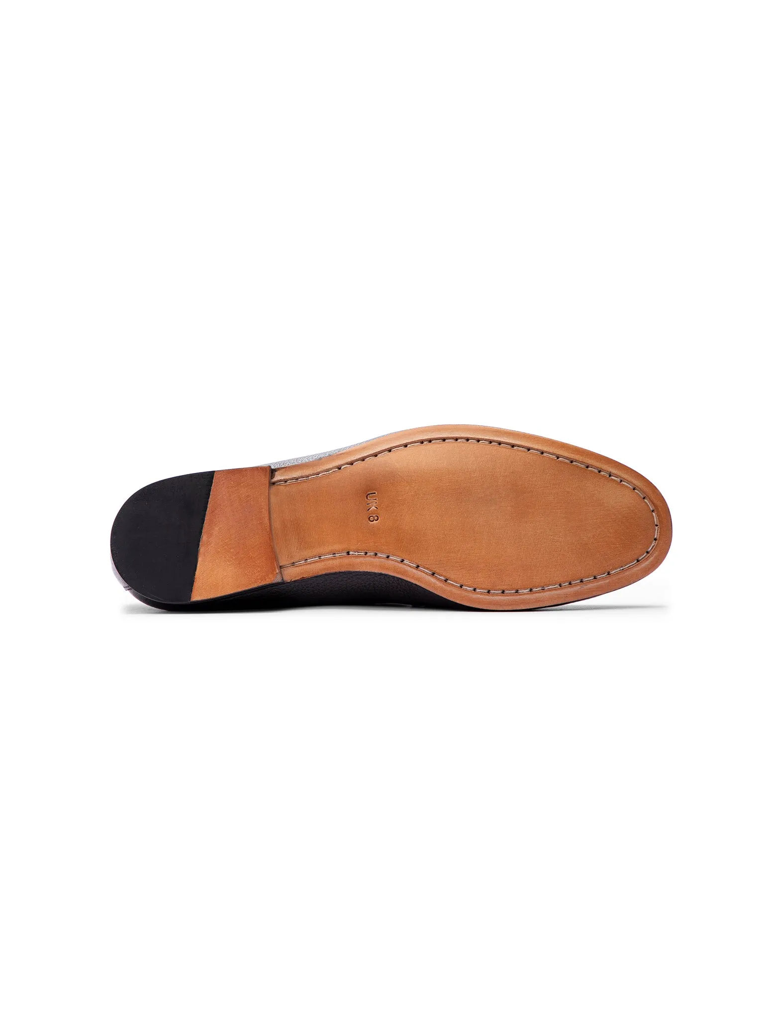 Unlined Penny Loafer/DK BR