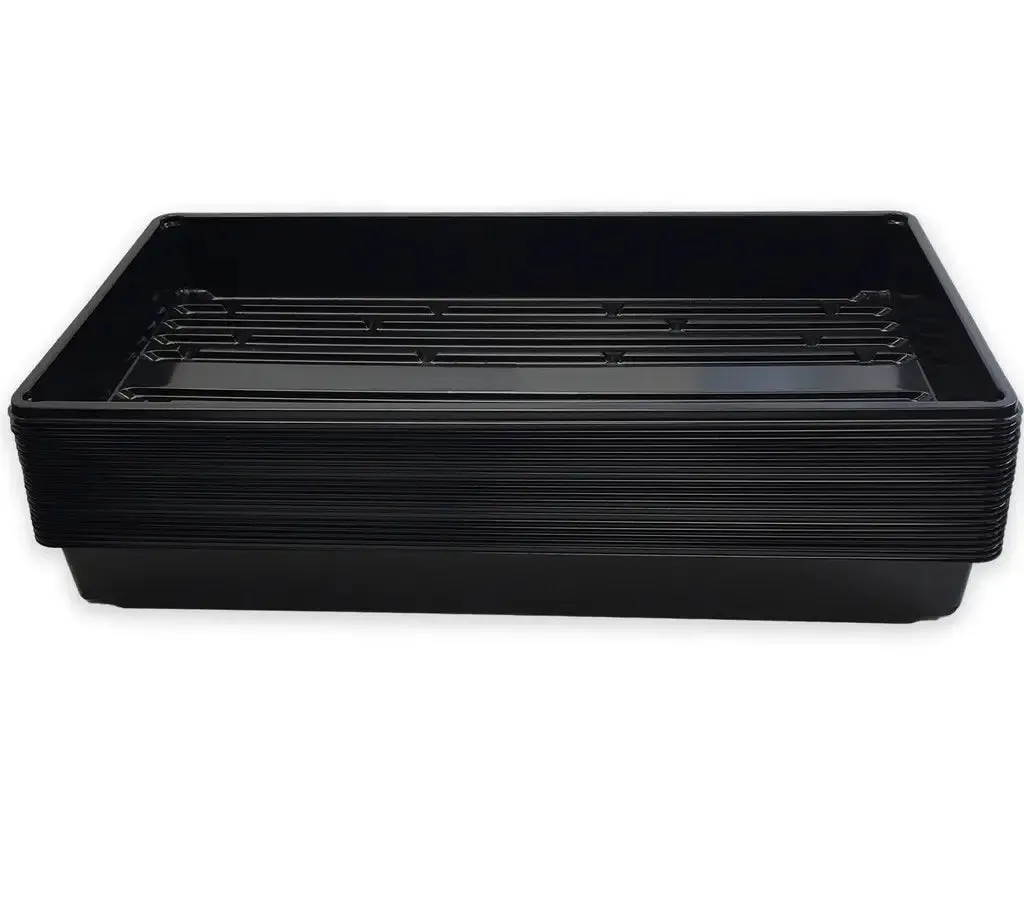 Viagrow Propagation Starter Seedling Trays, No Holes (20-Pack)