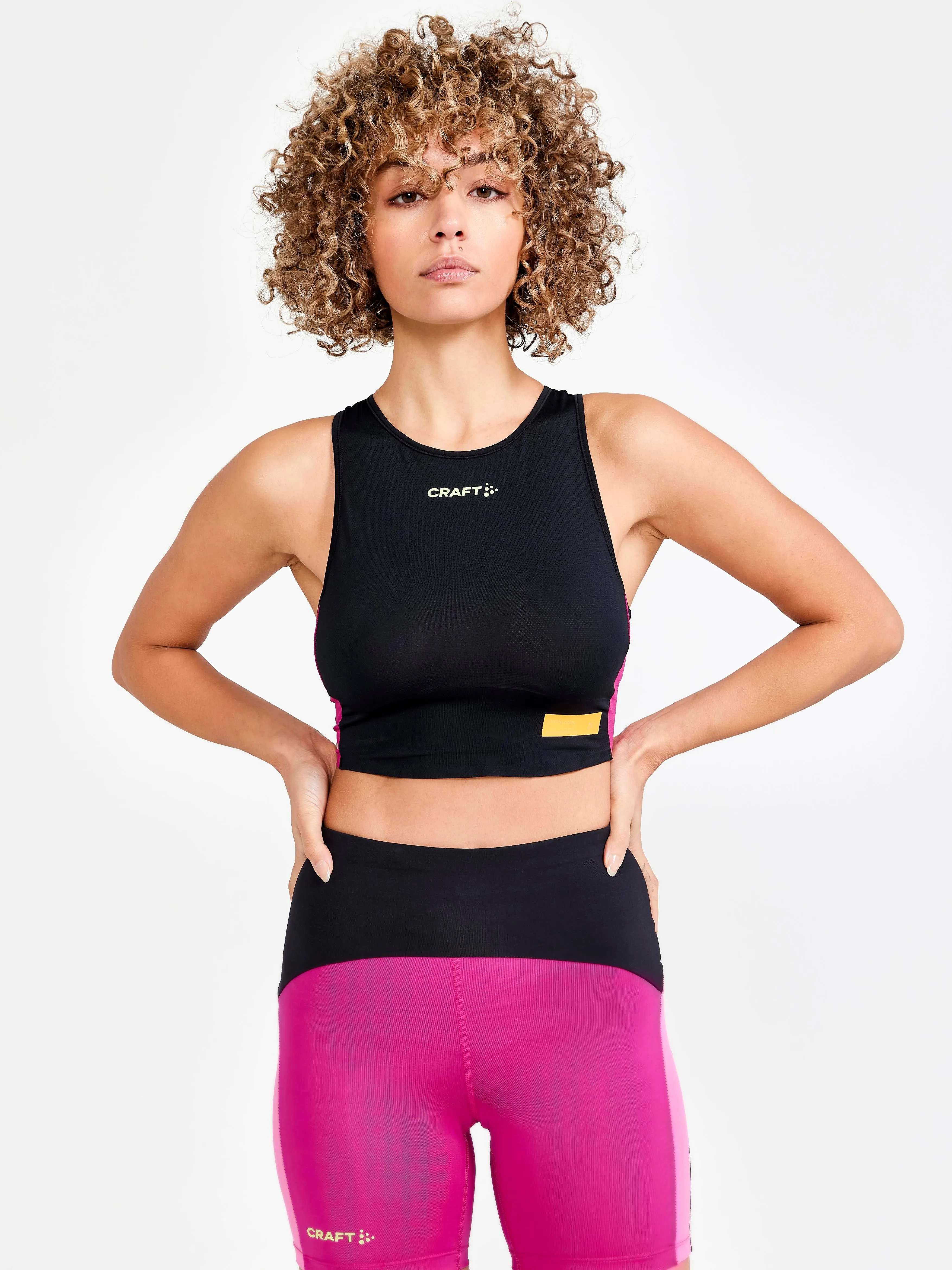 Women's PRO Hypervent Running Cropped Top