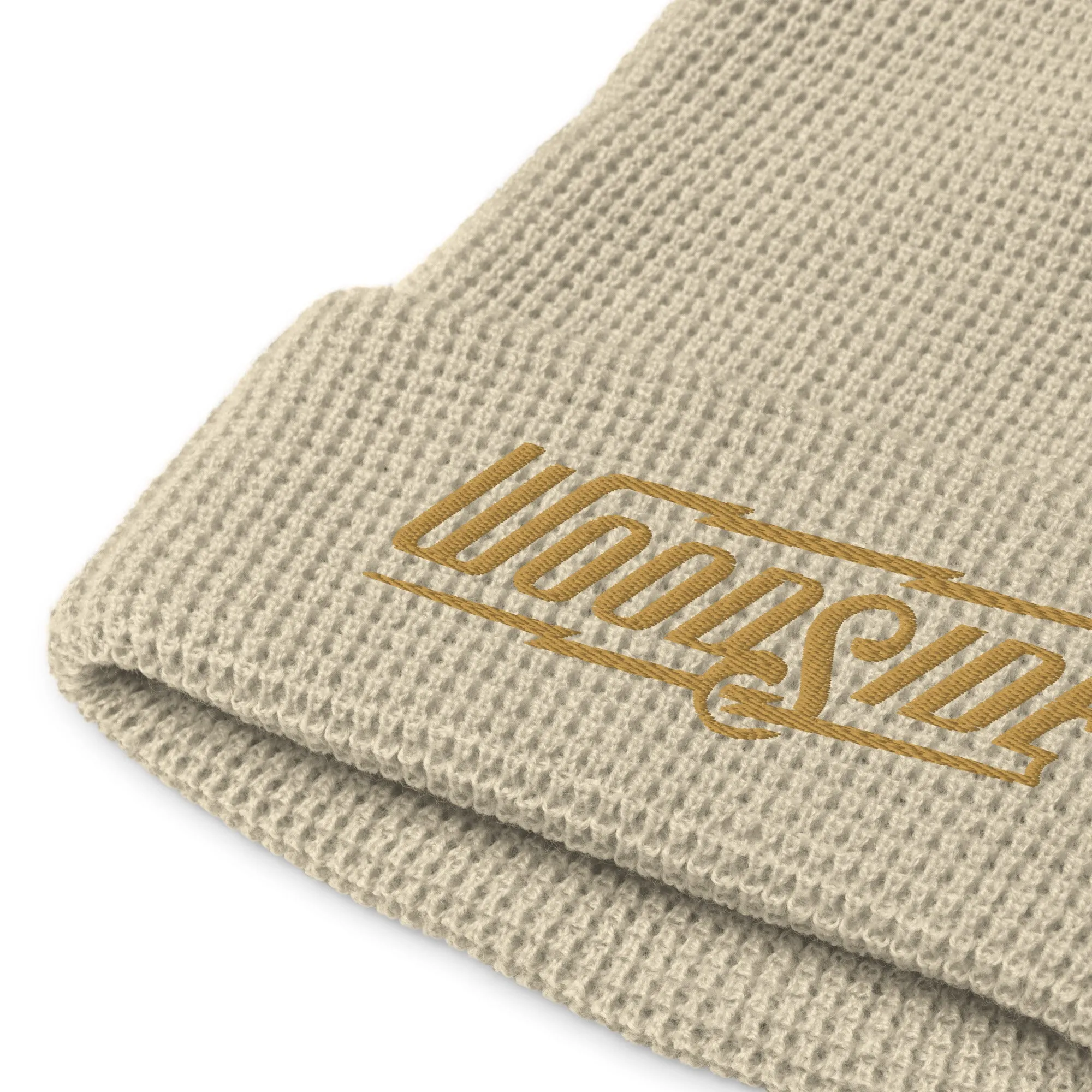 Woodside Brand Waffle Beanie