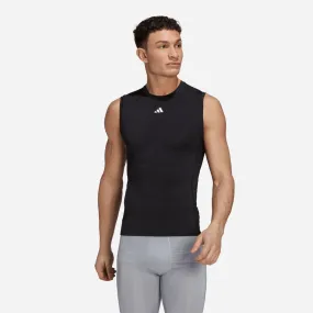 Áo Ba Lỗ Nam Adidas Techfit Training - Đen